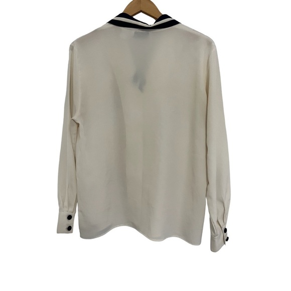 Vintage La Chine Classic by Galinda Wang Sailor Blouse Size 12 - Picture 3 of 7